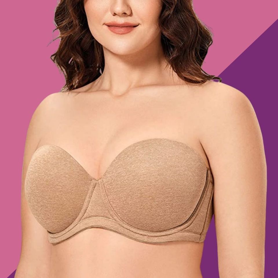 Women's Underwire No Padding Ultra Support Convertible Strapless