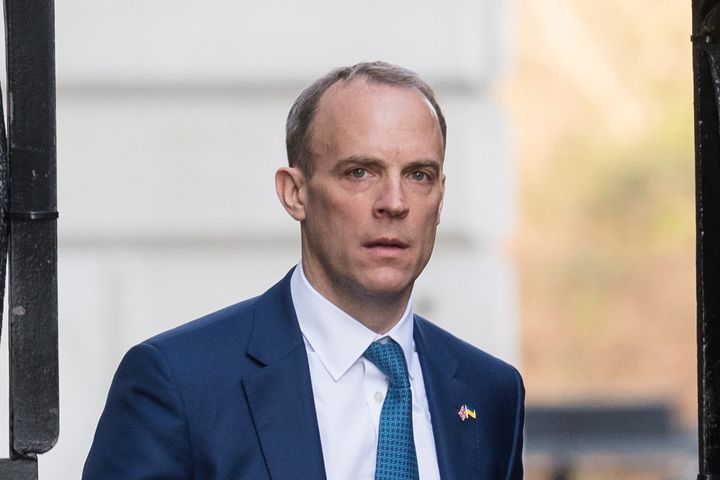 Downing Street said it "respects the position" of the Met Police but declined to agree with Raab.
