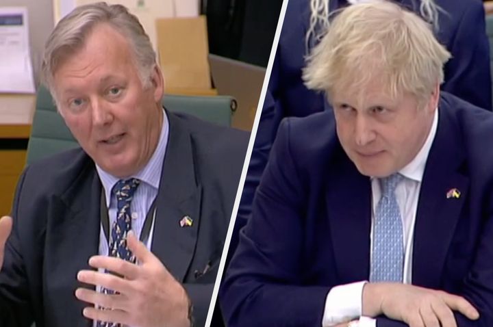 Sir Bill Wiggin questioned Boris Johnson on Wednesday.