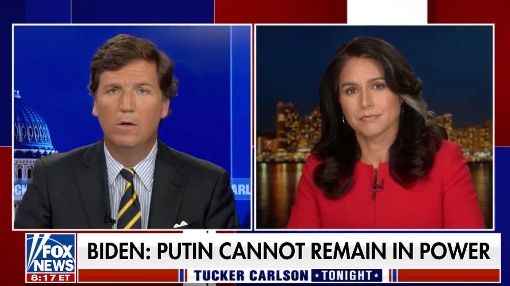 Tulsi Gabbard And Tucker Carlson Featured In Stunning Exchange On Russian TV