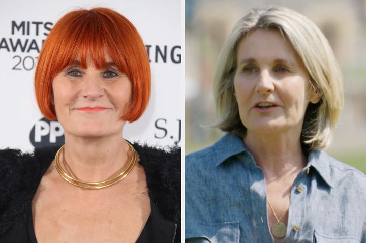 Mary Portas has ditched her trademark hairstyle