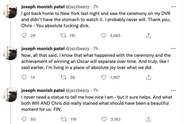 Joseph Patel's tweets