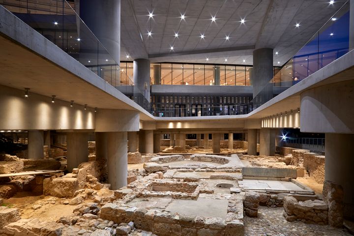 Η αρχαιολογική ανασκαφή κάτω από το Μουσείο Ακρόπολης