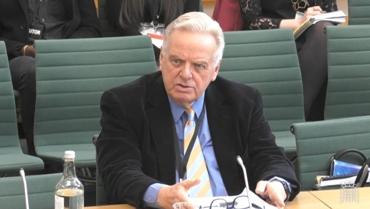 Newly-announced Ofcom chairman Lord Michael Grade appearing before the Digital, Culture, Media and Sport committee at the Commons.
