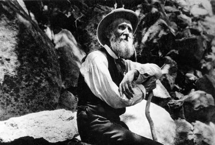 Naturalist John Muir at Yosemite National Park in California in 1907, in a photo provided by the National Park Service. Conflict within the Sierra Club initially centered on Muir, its founder, and whether he held racist views and how that history should affect the club and its leadership.