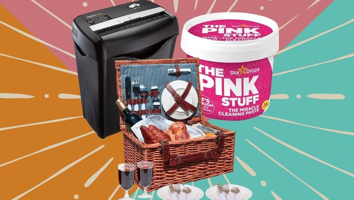 Give a housewarming gift that's both practical and thoughtful: this highly rated cross-cut paper shredder, a universal cleaning agent that literally does it all or a sweet handwoven picnic basket with all the fixings for a celebratory meal.