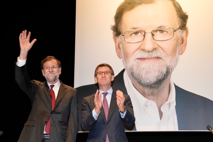 Rajoy y Feijóo