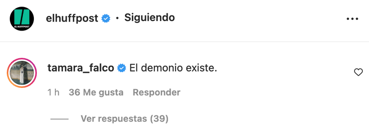 Captura de pantalla de la cuenta de Instagram de 'El HuffPost'.