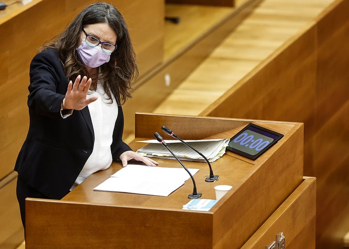 La vicepresidenta y <em>consellera</em> de Igualdad de la Comunidad Valenciana, Mónica Oltra .