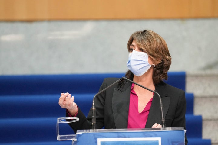 La Fiscal General del Estado, Dolores Delgado.