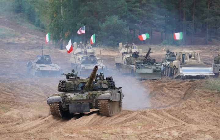 Φωτογραφία αρχείου - Σεπτέμβριος 2021 Στρατιωτική άσκηση του ΝΑΤΟ στη Λετονία με τη συμμετοχή της Πολωνίας, της Ιταλίας, του Καναδά και των ΗΠΑ