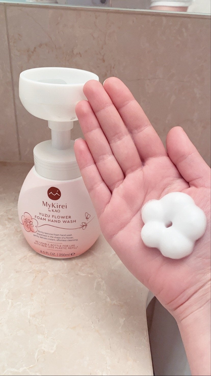 Yuzu Flower Foam Hand Wash I Viral Soap Sensation I MyKirei by KAO