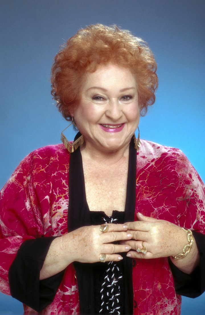 Estelle Harris as Estelle Costanza in Seinfeld (Photo by Chris Haston/NBCU Photo Bank/NBCUniversal via Getty Images via Getty Images)