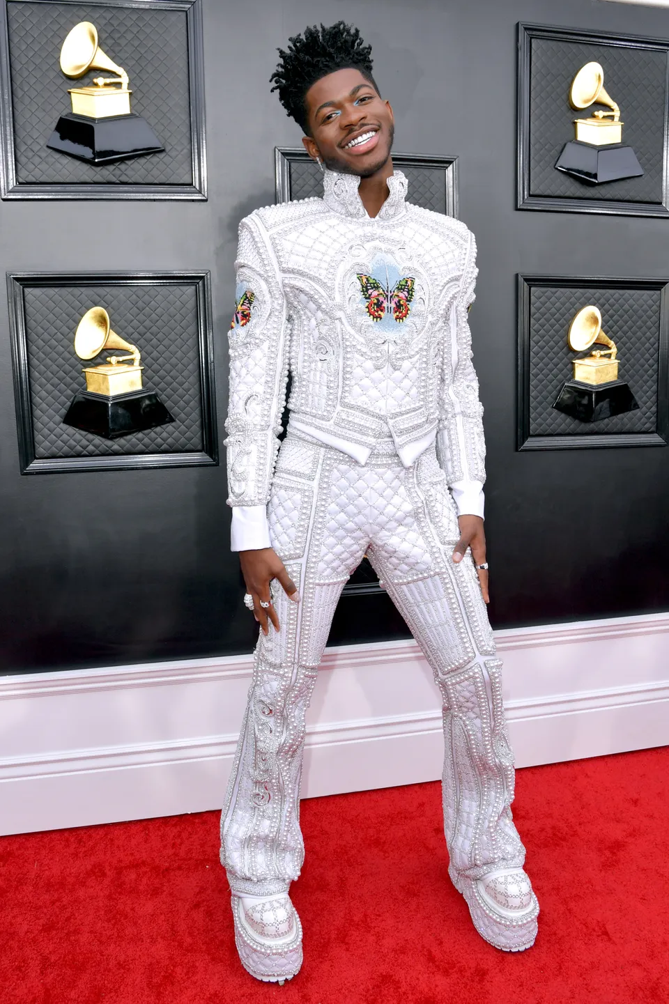 Grammys 2022 red carpet: See the best fashion, beauty and style - Good  Morning America