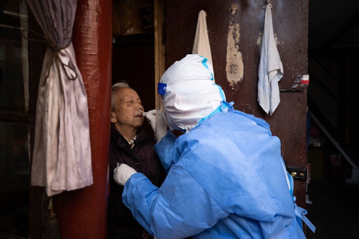 COVID-19 cases in China's largest city of Shanghai are still rising with millions isolated at home under a sweeping lockdown.