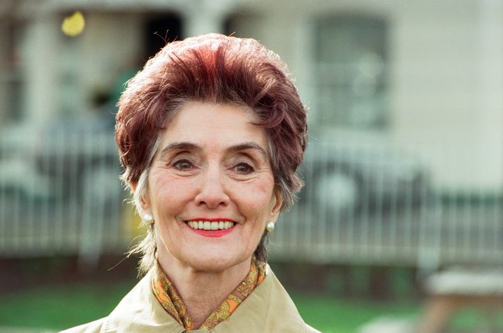 June Brown, pictured as Dot Cotton, in 1997