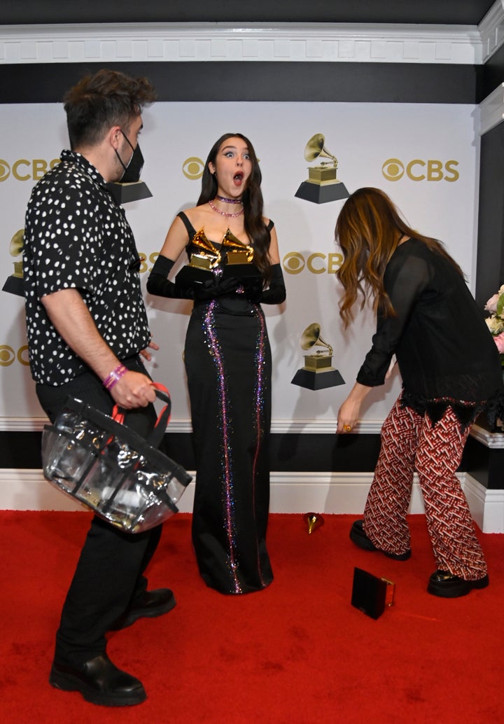 Olivia Rodrigo post-Grammy drop.