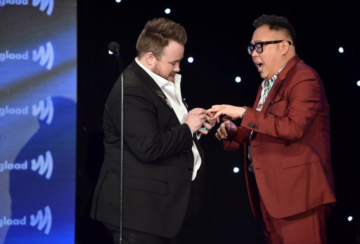 'Superstore' Actor Nico Santos And 'Survivor' Star Zeke Smith Are Engaged 3 “You are my other half, and I want to spend the rest of my life with you,” Smith (left) told Santos.