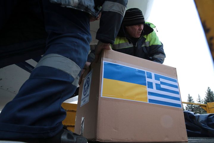 3 Απριλίου 2022 - Ανθρωπιστική βοήθεια από την Ελλάδα προς την Ουκρανία