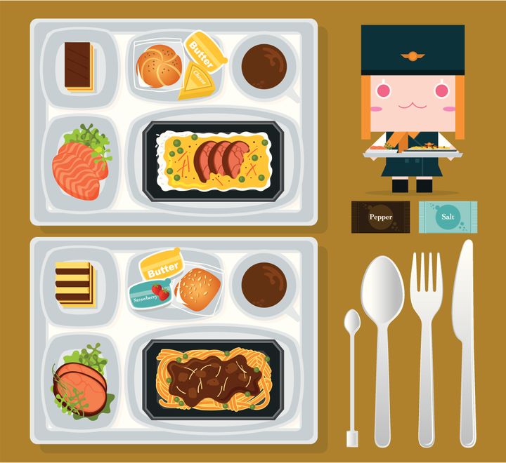 While passengers dine during flights, flight attendants don’t always have the luxury of a warm meal.