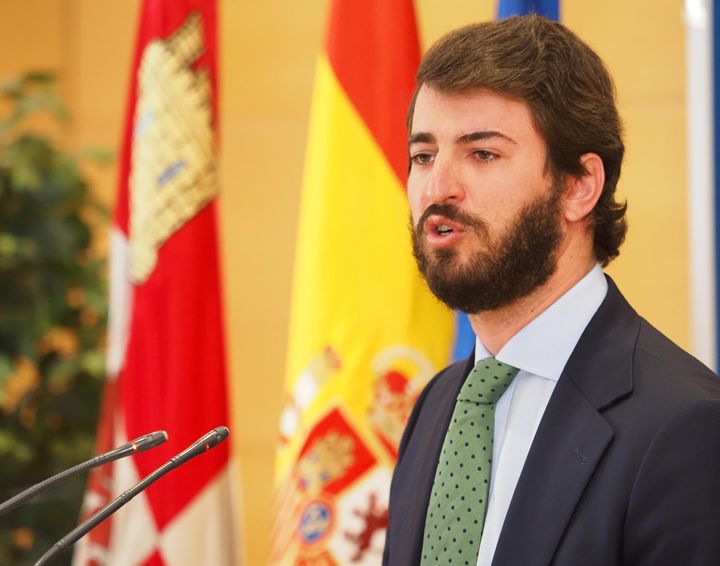 El líder de Vox en Castilla y León, Juan García-Gallardo.