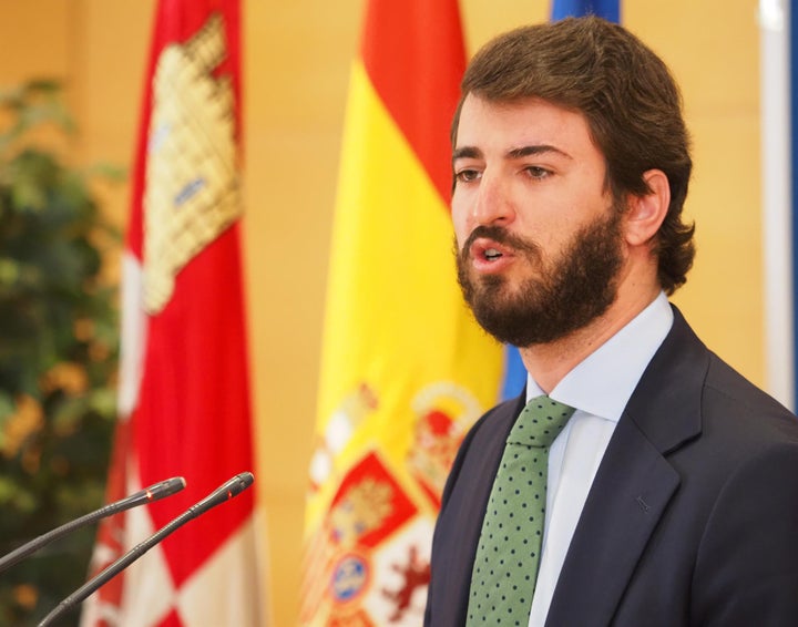 El líder de Vox en Castilla y León, Juan García-Gallardo.