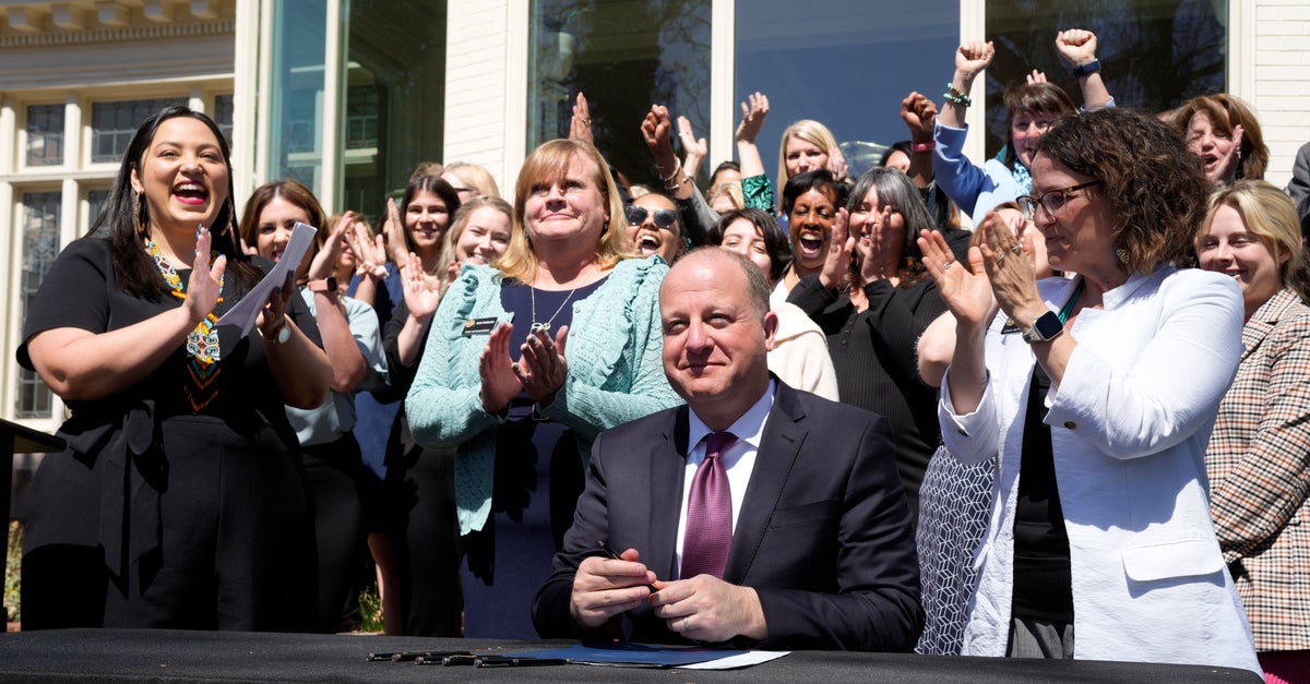 Colorado Governor Jared Polis Signs Law To Protect Abortion Rights ...
