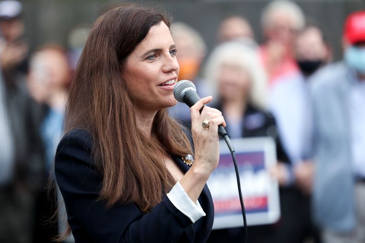 Rep. Nancy Mace's victory in 2020 restored GOP control of South Carolina's 1st Congressional District. She maintains that her challenger jeopardizes the party's power.