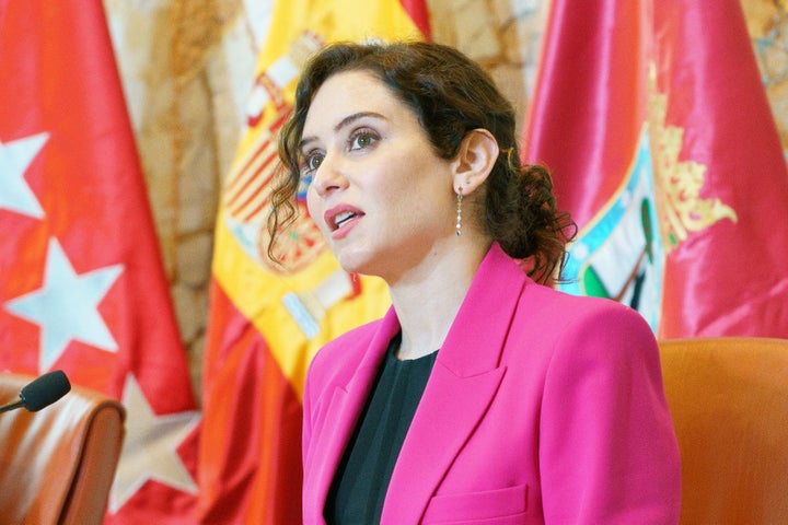 La presidenta de la Comunidad de Madrid, Isabel Díaz Ayuso.