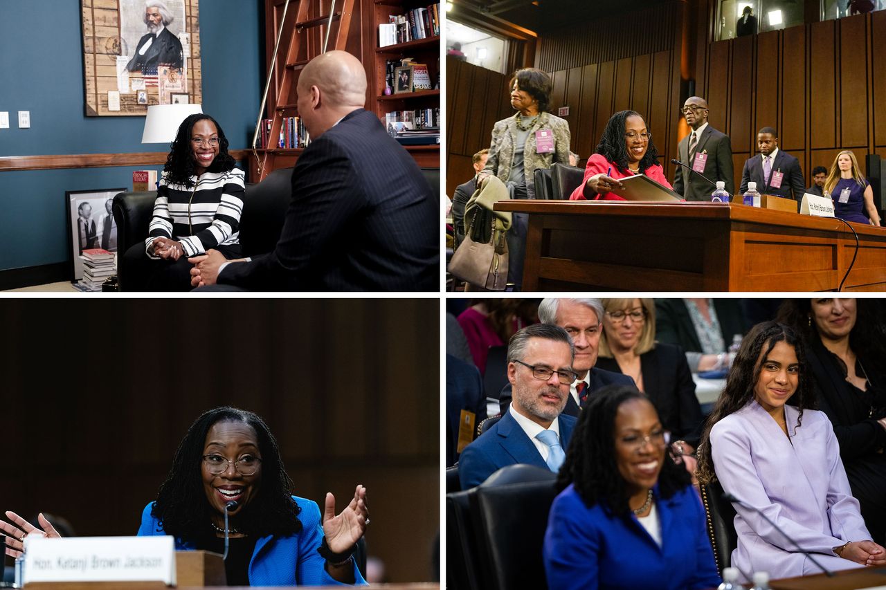 Black photographers captured Ketanji Brown Jackson's historic Supreme Court confirmation hearings.