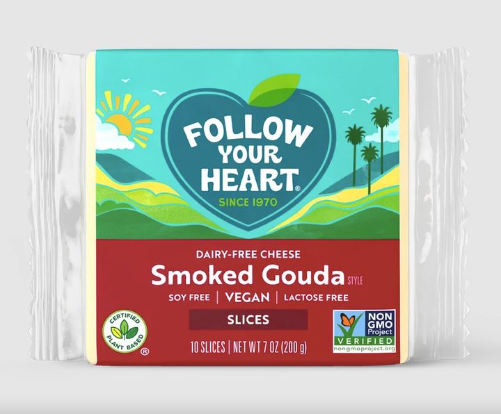 Vora also recommended Follow Your Heart's smoked gouda slices.