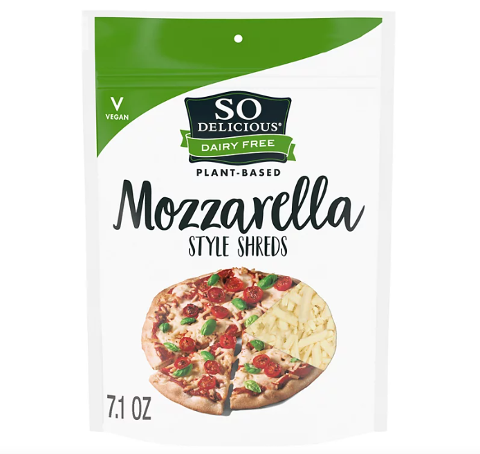 Gunjan Dudani endorsed the mozzarella cheese-style shreds from So Delicious Dairy Free.