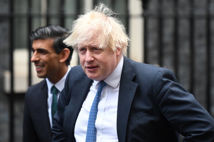 Boris Johnson and Rishi Sunak 