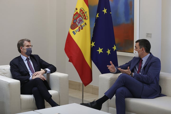 Sánchez y Feijóo