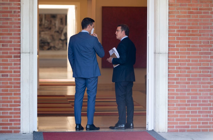 Sánchez y Feijóo