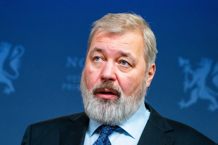 Premio Nobel de la Paz, Dmitri Muratov.