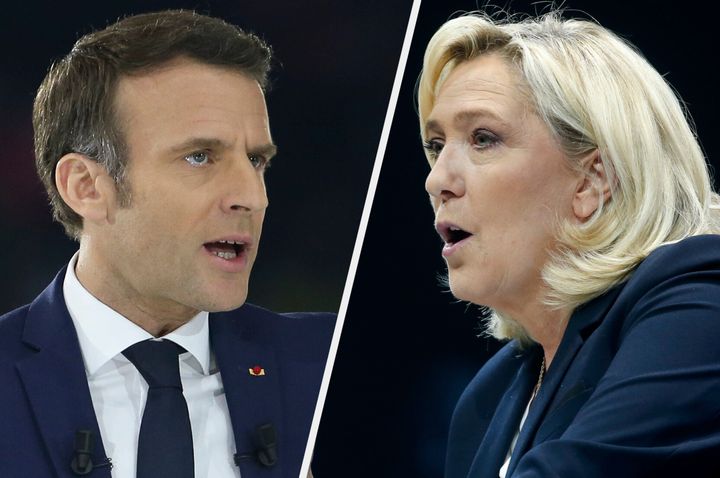 Emmanuel Macron and Marine Le Pen are set to meet in the run-off for the second consecutive presidential election.
