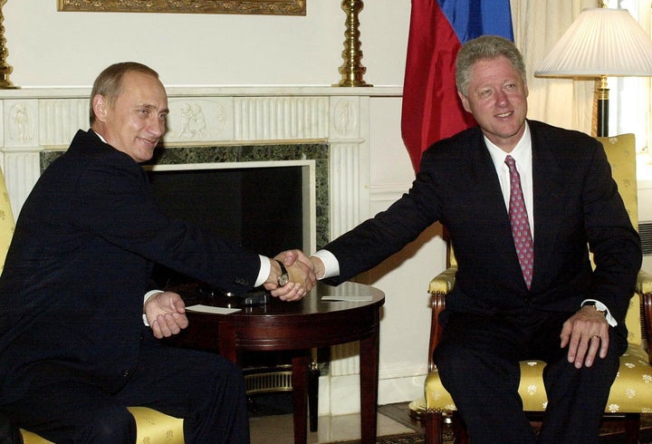 Putin y Clinton en un encuentro bilateral.