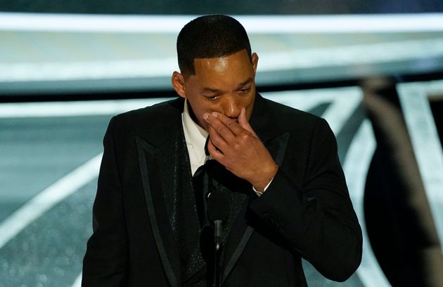 Will Smith in tears after receiving Oscar at ceremony in March
