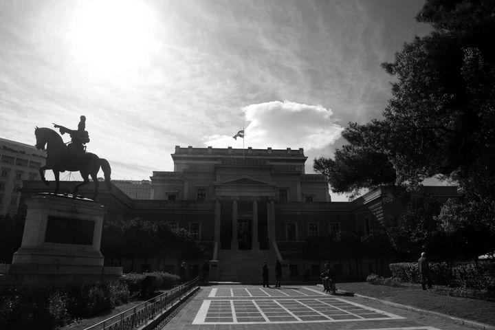 Το Μέγαρο της Παλαιάς Βουλής που στεγάζει το Εθνικό Ιστορικό Μουσείο
