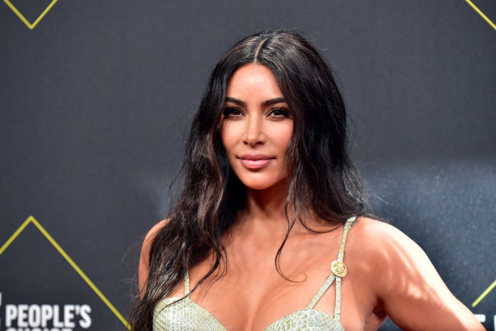 Kim Kardashian attends the E! People's Choice Awards on Nov. 10, 2019, in Santa Monica, California.