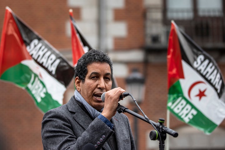 Abdullah Arabi delegado del Frente Polisario en España.