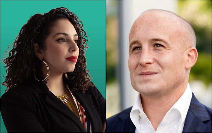 Brittany Ramos DeBarros and former Rep. Max Rose (D) both claim the pro-union mantle in the Democratic primary for New York's 11th Congressional District.