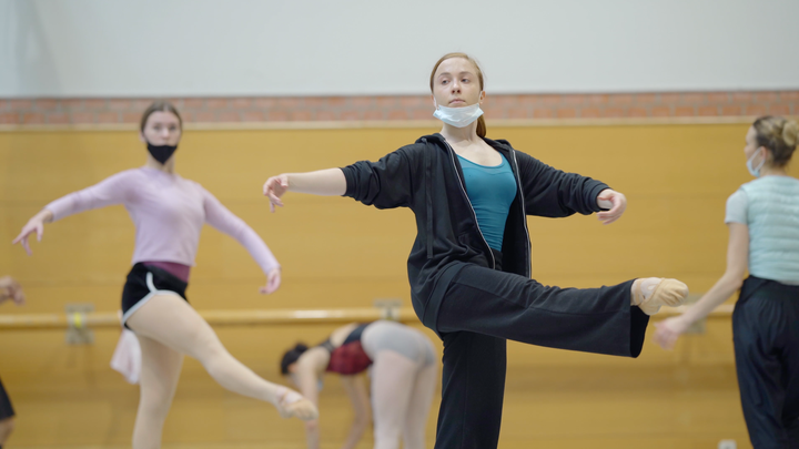 La bailarina Kateryna Chupina.