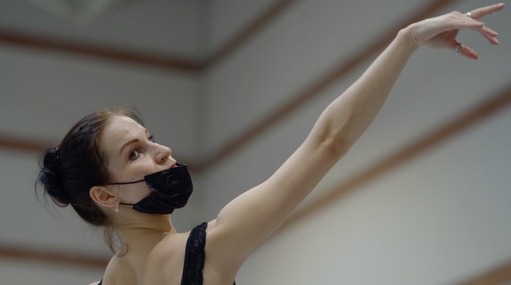 La bailarina Anastasiia Hurska