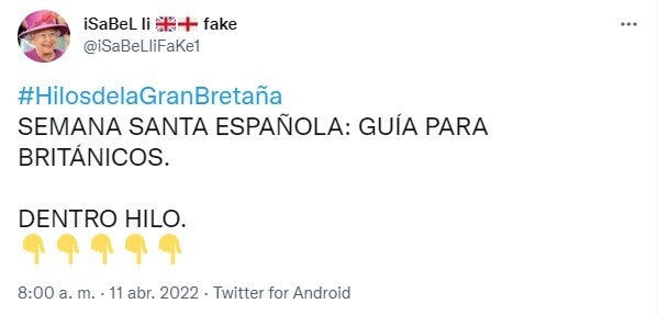 El inicio de este hilo.