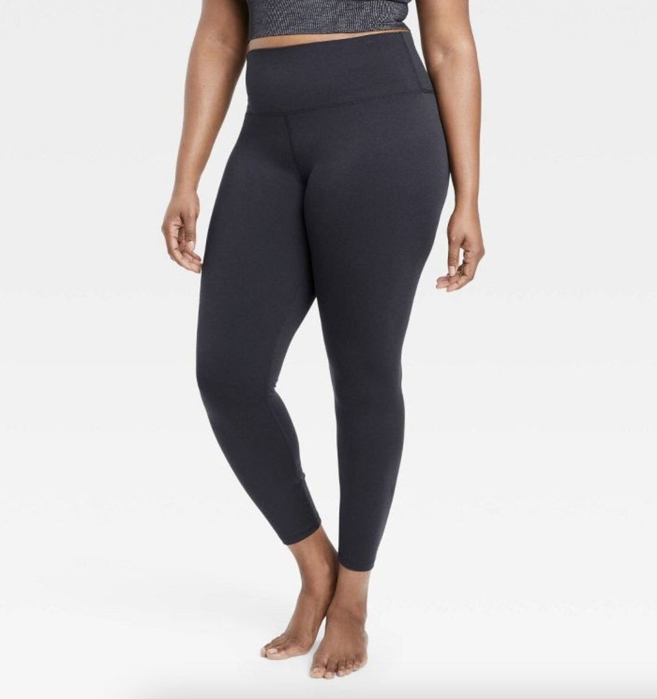 Opaque high-rise leggings