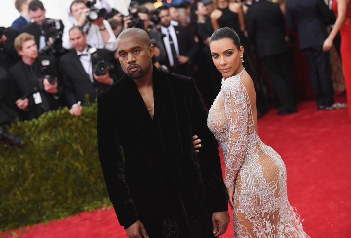 Kardashian and Kanye West attend the "China: Through The Looking Glass" Costume Institute Benefit Gala on May 4, 2015, in New York City.