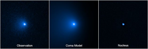 Cette séquence montre comment le noyau de la Comète C/2014 UN271 (Bernardinelli-Bernstein)...