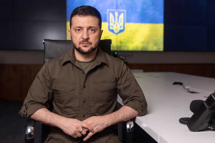 El presidente de Ucrania, Volodimir Zelenski.